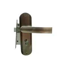 Комплект ручка и замок BT Group T685 T101 70 мм. серебрянный