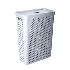 Корзина Aleana Simple 25 л серый