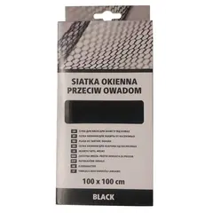 მწერებისგან დამცავი ბადე Kaem 0395-111010 100х100 სმ შავი