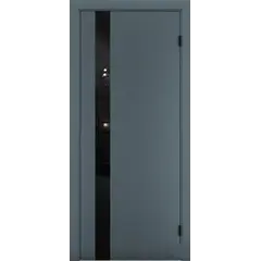 Door block Terminus Solid 802 malachite №802 Glass - black planilac 38x700x2150 mm