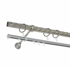 კარნიზი ლითონის Delfa СМ-2908/160/1Ш