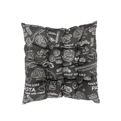 Chair cushion Home Line 40x40 cm graphite