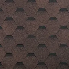 კრამიტი ბიტუმის ყავისფერი ROOFMAST Sonata 3,4 მ²