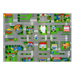 Rug Hamat BV 712 PLAY CARPET CITY 100x150 cm