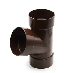 მილის სამკაპი RainWay 67° 100 მმ ყავისფერი