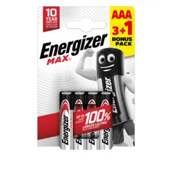 ელემენტი Energizer AAA CHP4 3+1 Max Alk
