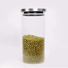 Банка стеклянная с металлической крышкой 900 мл