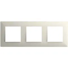 ჩარჩო Legrand 768473 3 განყოფილებიანი კრემისფერი