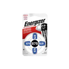 ელემენტი Energizer სმენის აპარატის HA675 4ც Zinc Air