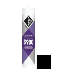 სილიკონი Elastotet S-900 შავი 280 მლ