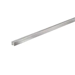 Aluminum corner U-shaped  Arcansas chrome 10x15x2000 mm