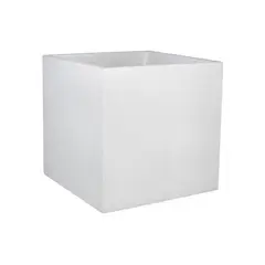 ქოთანი პლასტმასის EDA Plastiques POT CARRE GRAPHIT 49,5x49,5x49,5სმ 57ლ