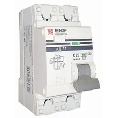 Дифференциальный автовыключатель EKF 2P 1P+N 40A 30mA