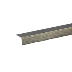 Aluminum corner Arcansas 1000X25X25 mm titanium glossy