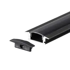 Профиль V-TAC 2875 2000x24.7x7 мм черный