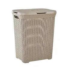 კალათა თეთრეულის Aleana Rotang 50ლ კაკაო