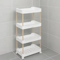 Полка кухня/ванная 4 уровня Sev Plastik белый