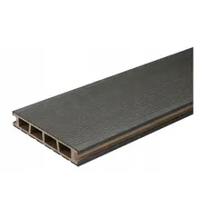 ტერასის დაფა Bergdeck Black Brushed 150x25x2400 მმ 1ც=0,36მ²