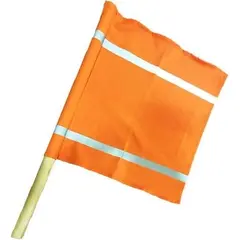 Road reflective flag Essafe 6042 38x38 cm orange