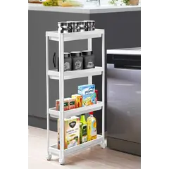 თარო 4 დონე  Sev Plastik თეთრი