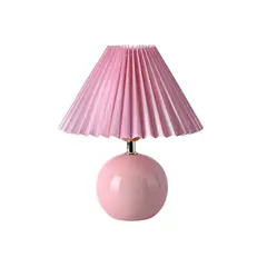 მაგიდის სანათი E27 1 T39 PK Holder ვარდისფერი