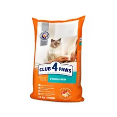 Сухой корм для стерилизованных кошек 4 Paws 14кг