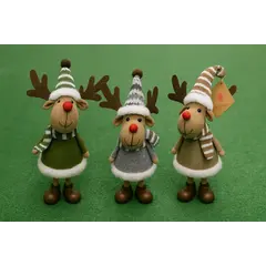 საახალწლო დეკორაცია ირემი 21 სმ