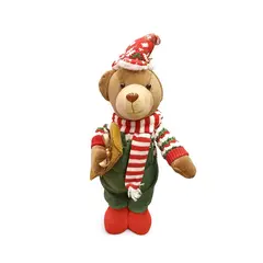 საახალწლო დეკორაცია "დათვი" 45 სმ