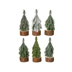 საახალწლო დეკორაცია ნაძვი Mini tree 5x11 cm green
