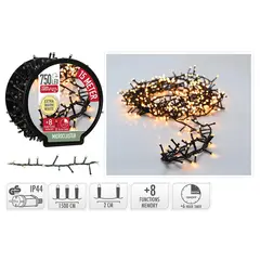 გირლანდა საახალწლო micro cluster 750led extra ww