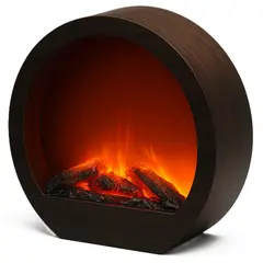 საახალწლო დეკორაცია LED ბუხარი 24.5 x 9 x 23 სმ