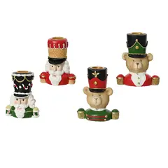 საახალწლო დეკორაცია სასანთლე Decoris 1 ც 5.5 x 8.5 x 9.5 სმ