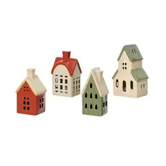 საახალწლო დეკორაცია სახლი 1 ც 8.3 x 11 x 17.9 სმ