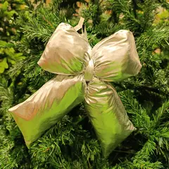 დეკორაცია ვერცხლისფერი ბაფთა GF2025-207