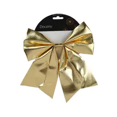 საახალწლო დეკორაცია Bow polyester 20x24 cm gold