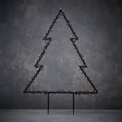 საახალწლო დეკორაცია ნაძვის ხე 300 LED 89x125 სმ