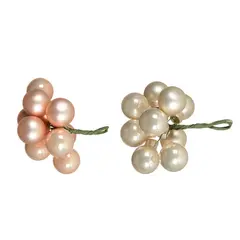 საახალწლო დეკორაცია ბურთები მავთულზე 2 სმ