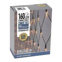 Гирлянда новогодняя connect net 160l extra ww