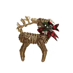 საახალწლო დეკორაცია ირემი 22SETLOS40 35 სმ