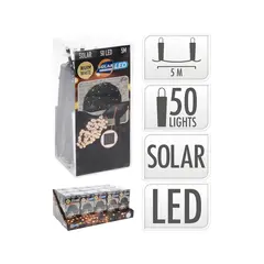 Гирлянда новогодняя led light chain 50pcs solar