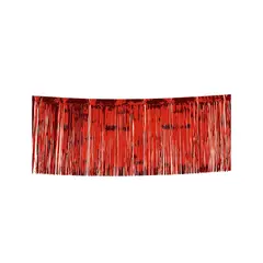 საახალწლო მორთულობა წვიმები Mica Decorations 300 x 30 სმ წითელი