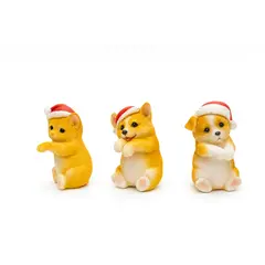 საახალწლო დეკორი "ძაღლი" flowerpot hanger 7x4x11cm 4ass