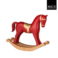 საახალწლო დეკორაცია ცხენი Mica Decorations 38 x 8 x 31 სმ