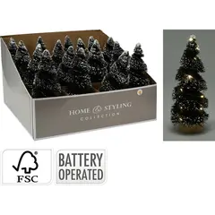 საახალწლო დეკორაცია 20 სმ black 12led