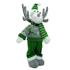 საახალწლო დეკორაცია ირემი 38 სმ