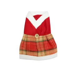 საახალწლო დეკორაცია ბოთლისთვის 13 x 29 სმ