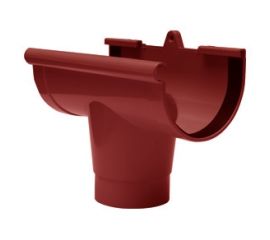 Gutter funnel RainWay 130 mm red