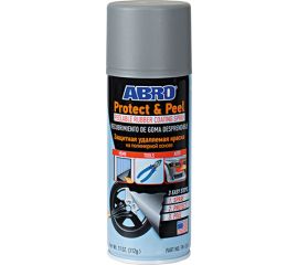 Краска-спрей для резины ABRO PR-555-GRY серый