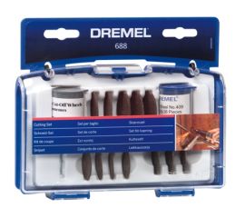 Set of nozzles for multitool Dremel 688 26150688JA 69 pcs
