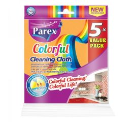 Cleaning cloth Parex COLORFUL 35x34 cm 5 pc